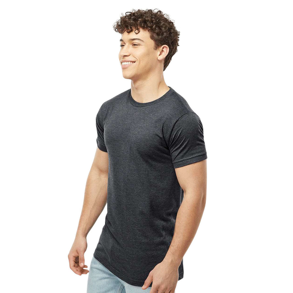 Tultex Unisex Heather Graphite Fine Jersey T-Shirt