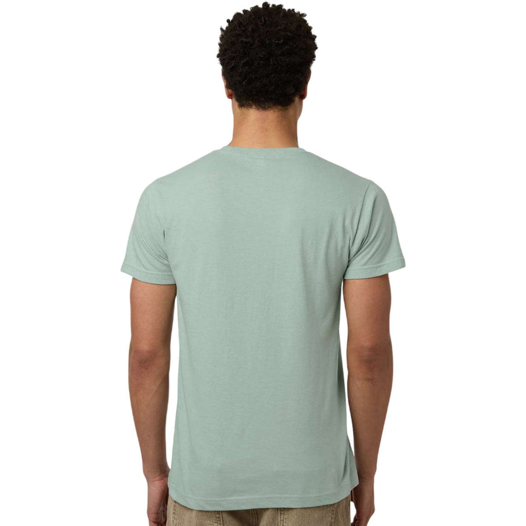 Tultex Unisex Heather Light Sage Fine Jersey T-Shirt