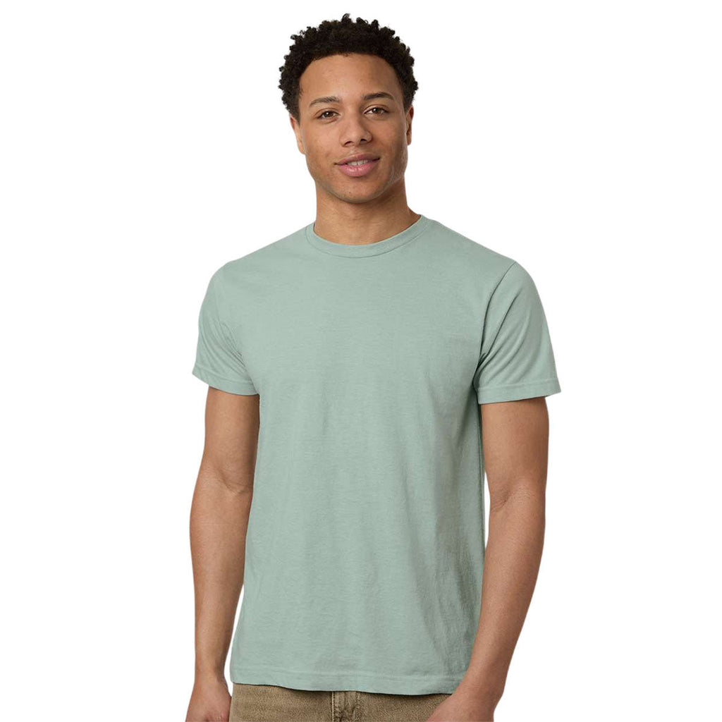 Tultex Unisex Heather Light Sage Fine Jersey T-Shirt
