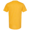 Tultex Unisex Heather Mellow Yellow Fine Jersey T-Shirt