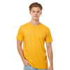 Tultex Unisex Heather Mellow Yellow Fine Jersey T-Shirt