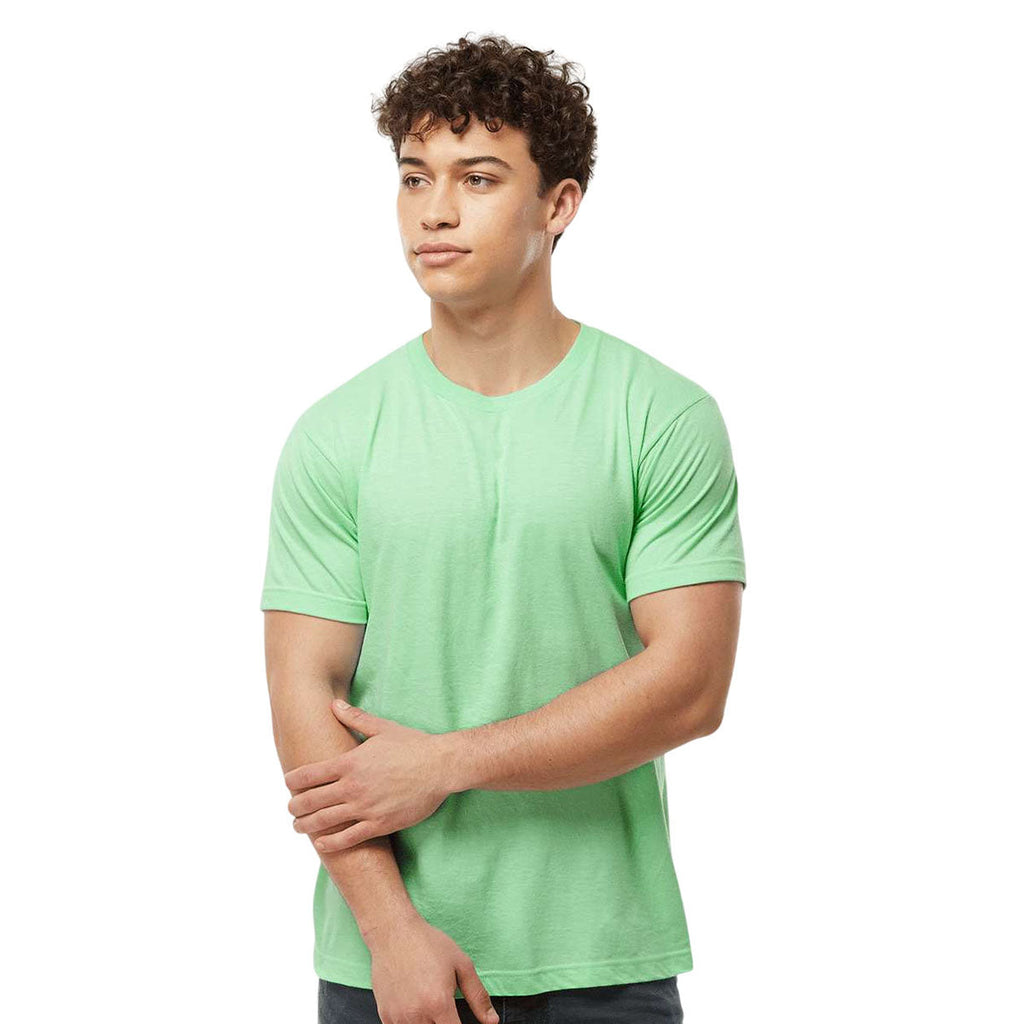 Tultex Unisex Heather Neo Mint Fine Jersey T-Shirt