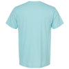 Tultex Unisex Heather Purist Blue Fine Jersey T-Shirt