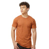 Tultex Unisex Heather Rust Fine Jersey T-Shirt
