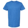 Tultex Unisex Heather Turquoise Fine Jersey T-Shirt