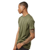 Tultex Unisex Military Green Fine Jersey T-Shirt