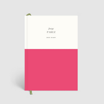 Papier Bright Pink Demi Calendar Year Planner