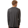 Tultex Unisex Heather Charcoal Fine Jersey Long Sleeve T-Shirt