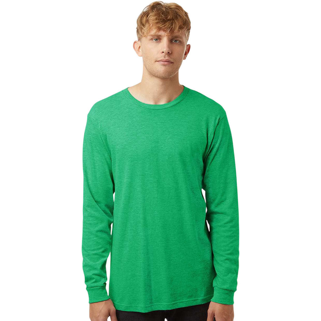 Tultex Unisex Heather Kelly Fine Jersey Long Sleeve T-Shirt