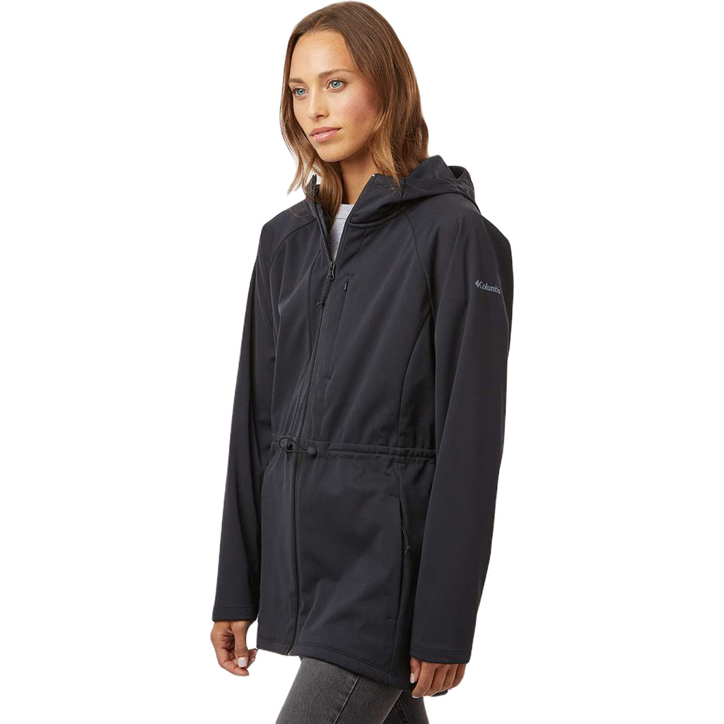 Columbia Women's Black Flora Park Soft Shell Jacket