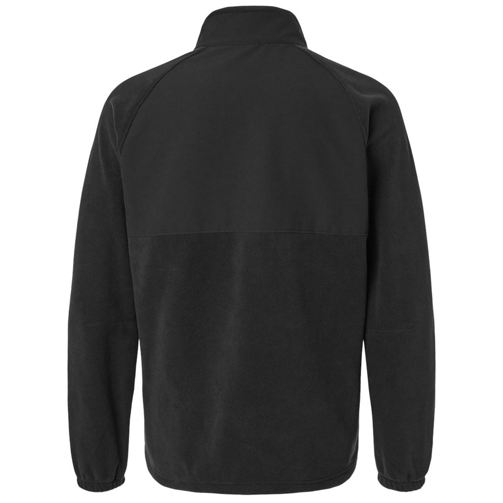 Columbia Men's Black Sage Peak Fleece Full-Zip Jacket