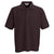 Vantage Men's Deep Maroon Soft-Blend Double-Tuck Pique Polo