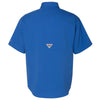 Columbia Men's Vivid Blue PFG Tamiami Short Sleeve Shirt