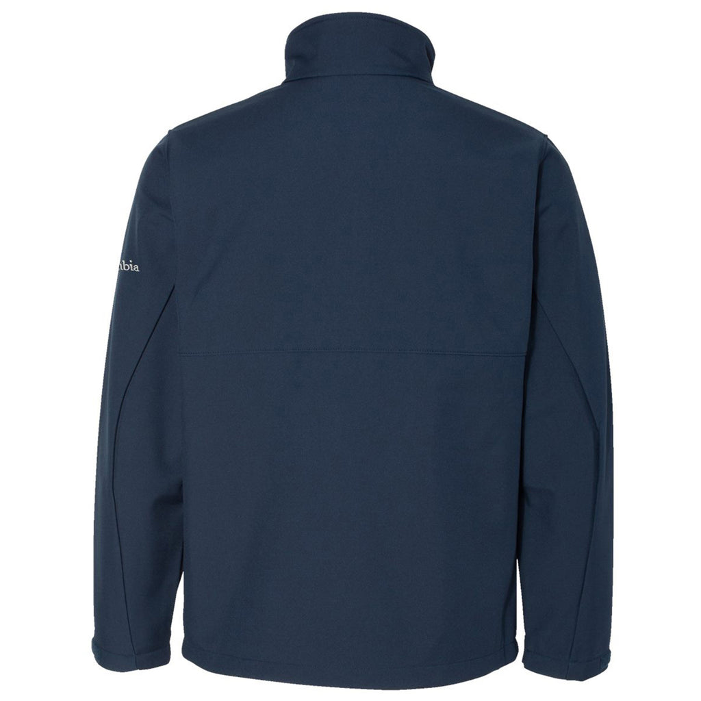 Columbia Men's Collegiate Navy Ascender Soft Shell Jacket