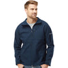 Columbia Men's Collegiate Navy Ascender Soft Shell Jacket