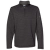 Columbia Men's Black Heather Great Hart Mountain III Half-Zip Pullover