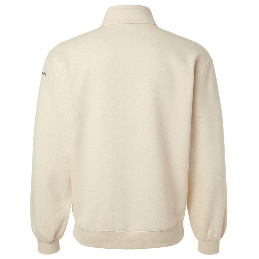 Columbia Women's Oatmeal Heather Aldermore Half-Zip Pullover