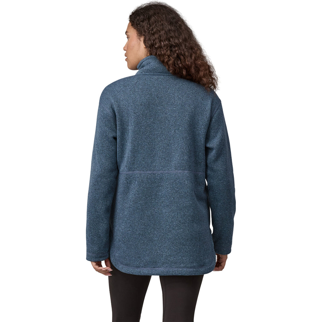 Patagonia Women's Utility Blue Better Sweater Oversized Fleece Pullover