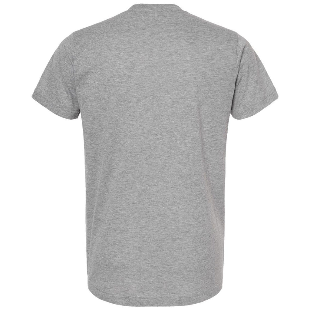 Tultex Unisex Heather Grey Poly-Rich T-Shirt