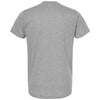 Tultex Unisex Heather Grey Poly-Rich T-Shirt