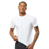 Tultex Unisex White Poly-Rich T-Shirt