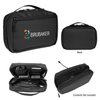 Hit Black rPET Tech Pouch with Easy Cord Access
