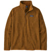 Patagonia Women's Raptor Brown Better Sweater Quarter Zip 2.0