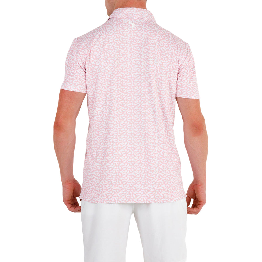 AndersonOrd Men's Orchid Pink Splash Polo