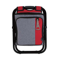 48-Hour Koozie Red Backpack Kooler Chair