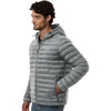 Weatherproof Men's Chelsea Grey Lightweight Poly-Filled Hooded Puffer Jacket