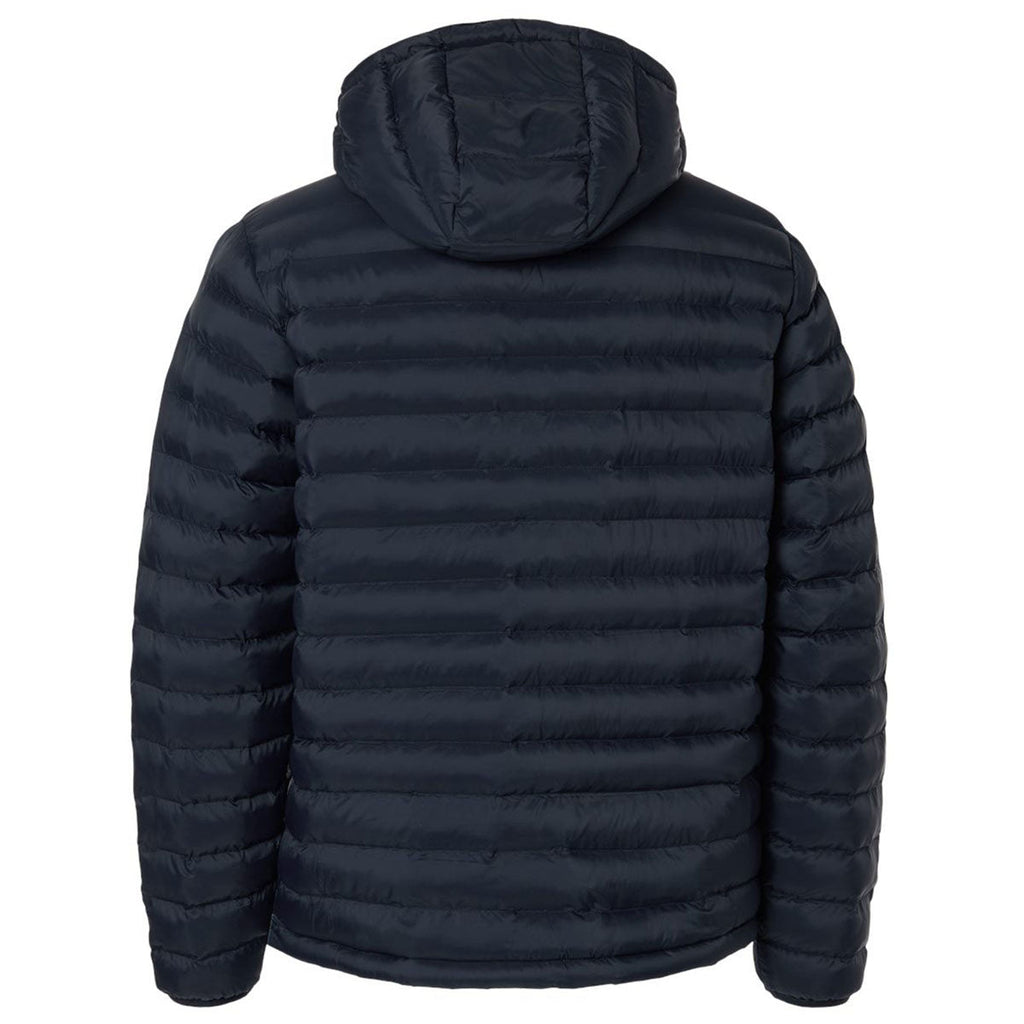 Weatherproof Men's Stormy Night Lightweight Poly-Filled Hooded Puffer Jacket