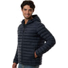 Weatherproof Men's Stormy Night Lightweight Poly-Filled Hooded Puffer Jacket