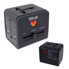 Hit Black 20W Universal Travel Adapter with Type-C