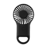 Hit Black Rechargeable Handheld Fan With Carabiner 2.0