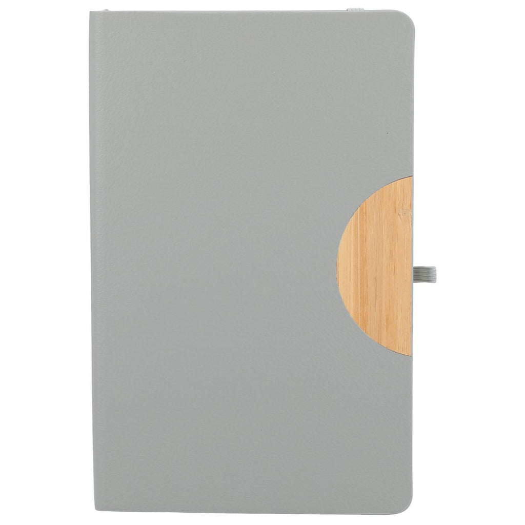 JournalBooks Grey Kaya Recycled and Bamboo Notebook