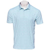 AndersonOrd Men's White/Bleached Aqua/Steel Reservoir Polo