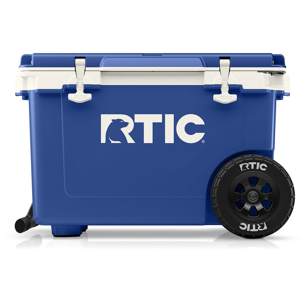 RTIC Cobalt & White 52 QT Ultra-Light Wheeled Cooler