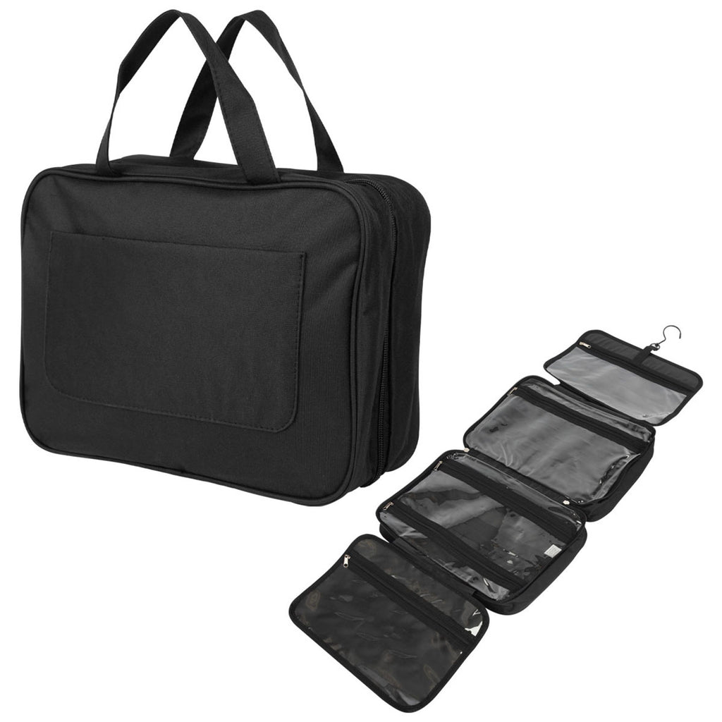 HIT Black Big Easy Hanging Toiletry Bag