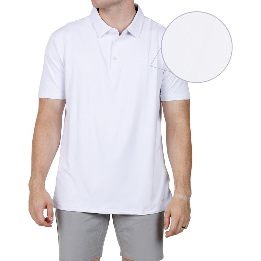 AndersonOrd Men's White Laddie Polo