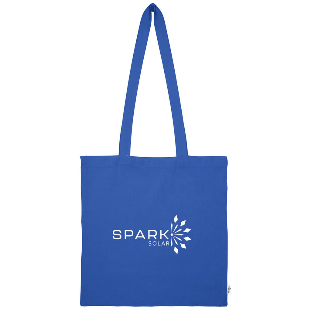 Hit Royal Blue Jones Recycled Cotton Tote Bag