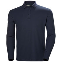 Helly Hansen Men's Navy Crewline Long Sleeve Polo