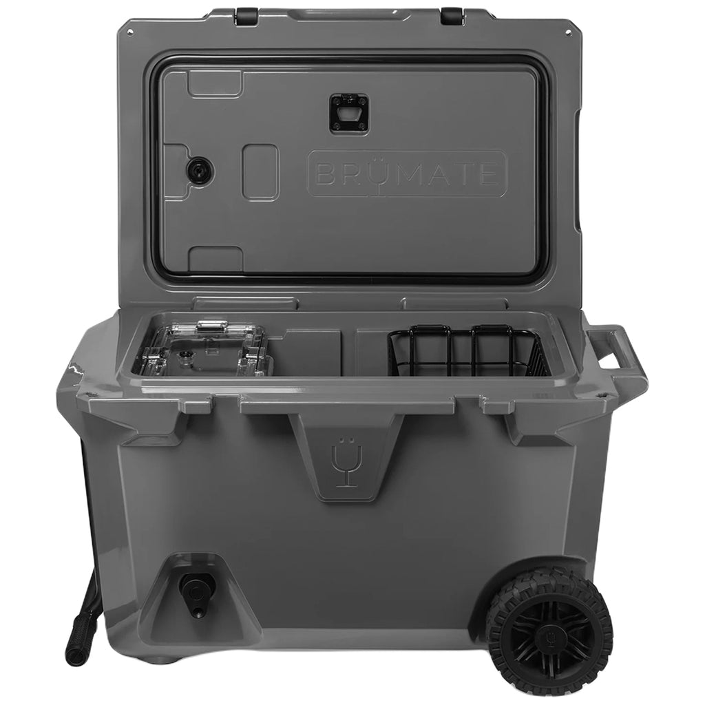 BruMate Charcoal 55 Qt. BruTank Rolling Cooler