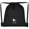 Hit Black Hudson rPET Drawstring Bag