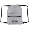 Hit Grey Anywhere rPET Drawstring Bag