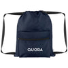 Hit Navy Blue Anywhere rPET Drawstring Bag