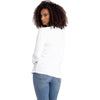 Next Level Apparel Women's White Relaxed Long Sleeve T-Shirt