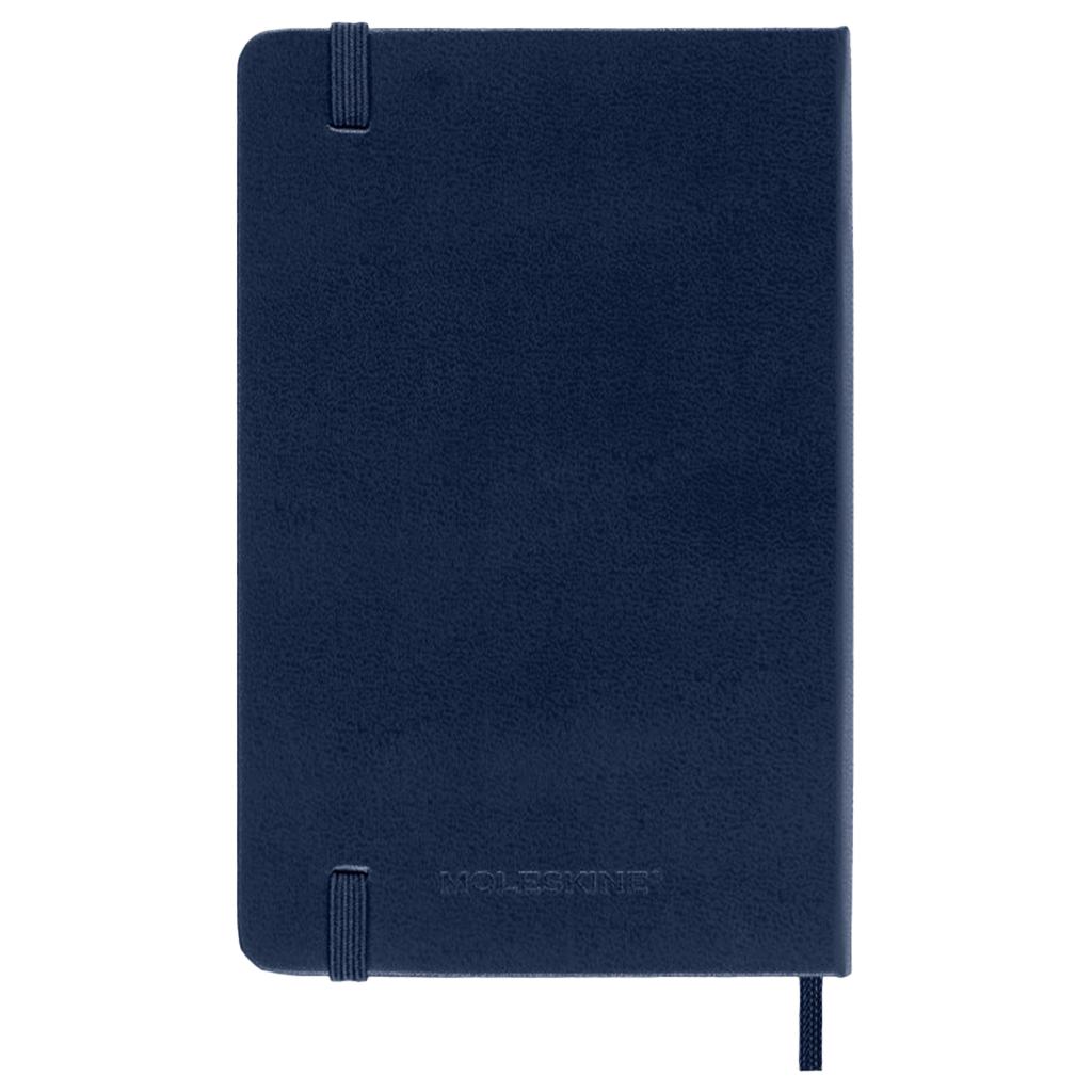 Gemline Sapphire Blue Hard Cover Ruled Pocket Notebook