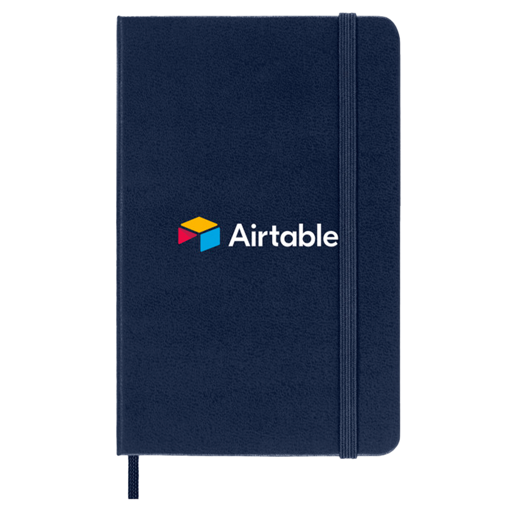 Gemline Sapphire Blue Hard Cover Ruled Pocket Notebook