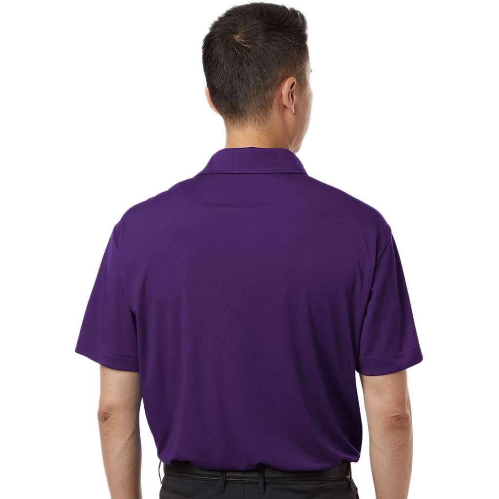 AllPro Men's Purple Pro-Lock Performance Polo