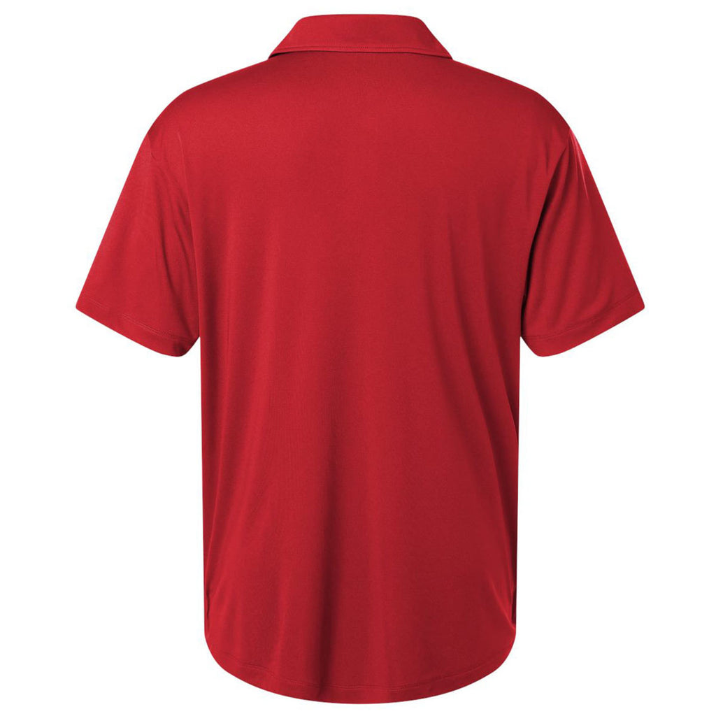 AllPro Men's Red Pro-Lock Performance Polo